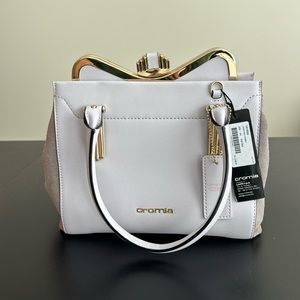 Cromia Satchel with optional crossbody strap